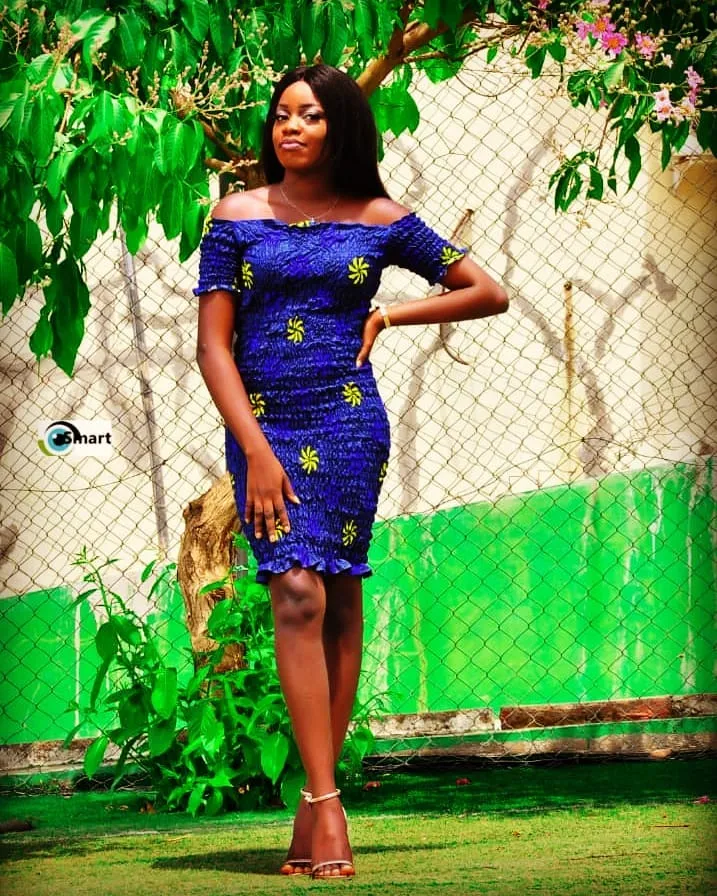 short ankara dresses