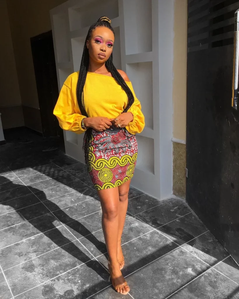 African Short Skirt Styles