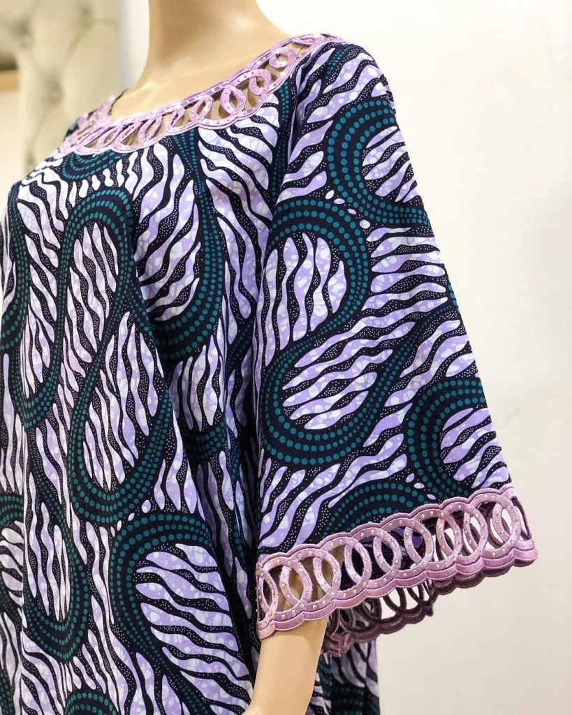 kaftan styles with ankara