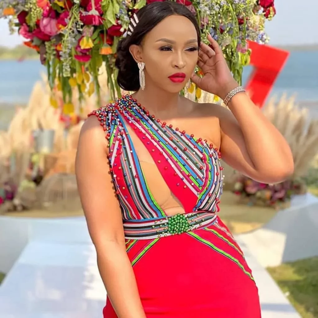 Colourful Venda attire