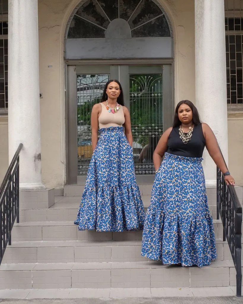 
ANKARA OVERDOSE: Ways To Rock Ankara Maxi Skirts 