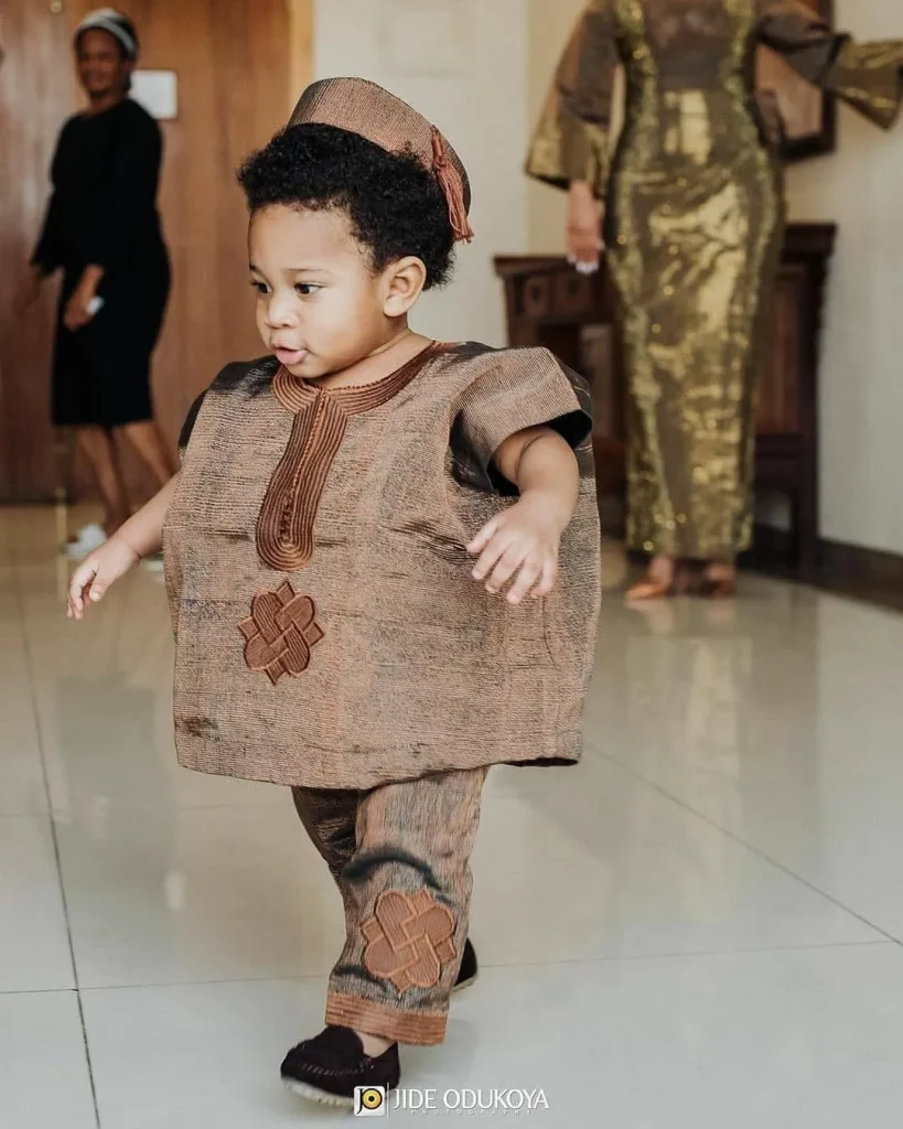 Awesome Agbada Styles For Children