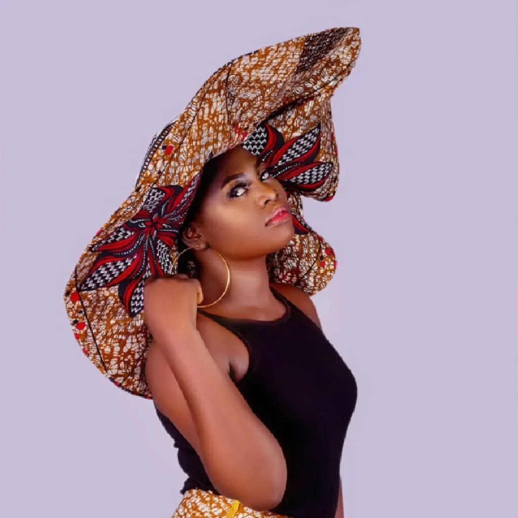 African scarf, headscarf, Ankara headwrap, Ankara cap, Turban