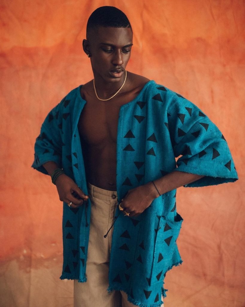 Decora Aapparel Mens Women African Dashiki Jacket Shirt Mudcloth Organic Cotton Vintage Hippie Jacket 