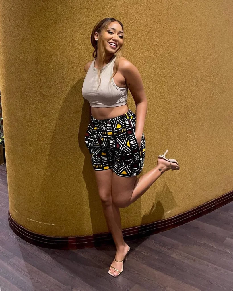 Vintage Ankara shorts