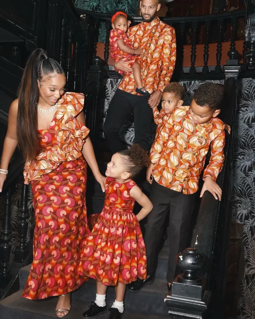 Congolese traditional wedding attire