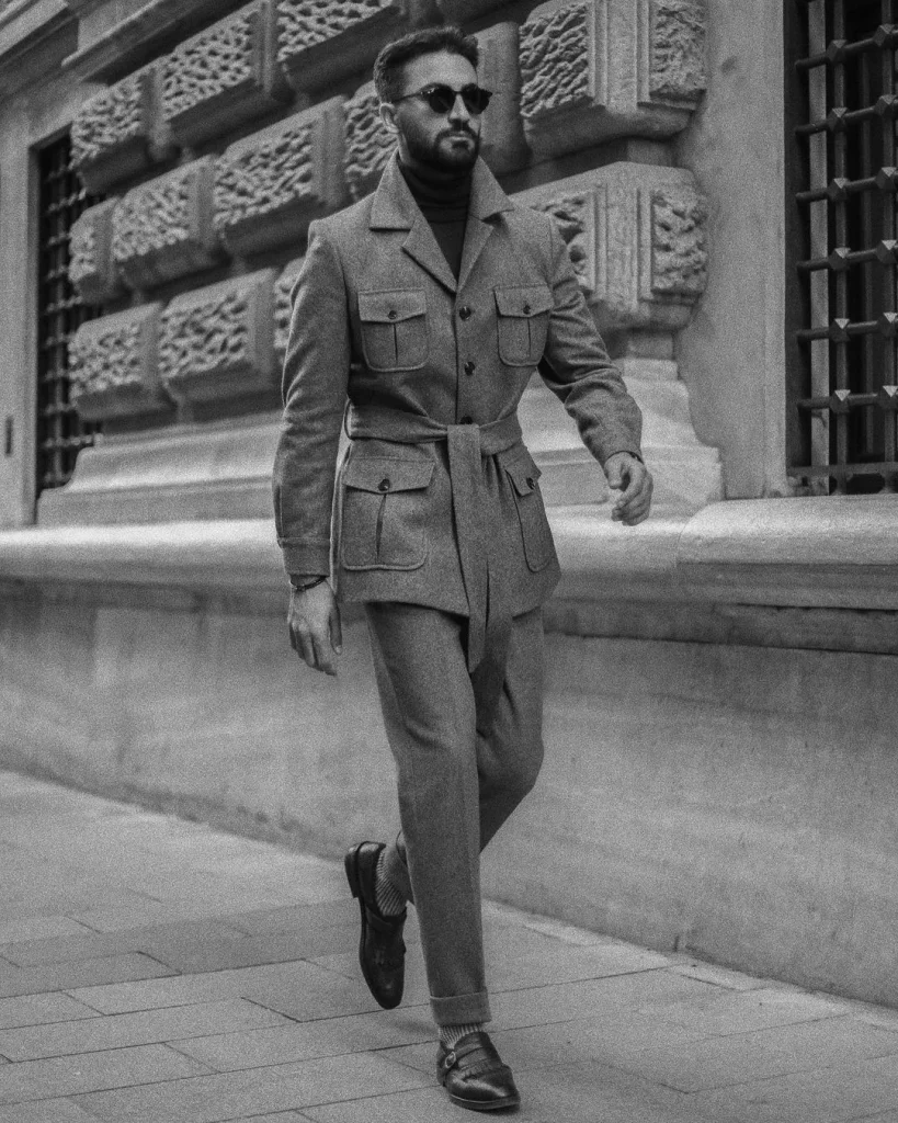 Men's Safari suit