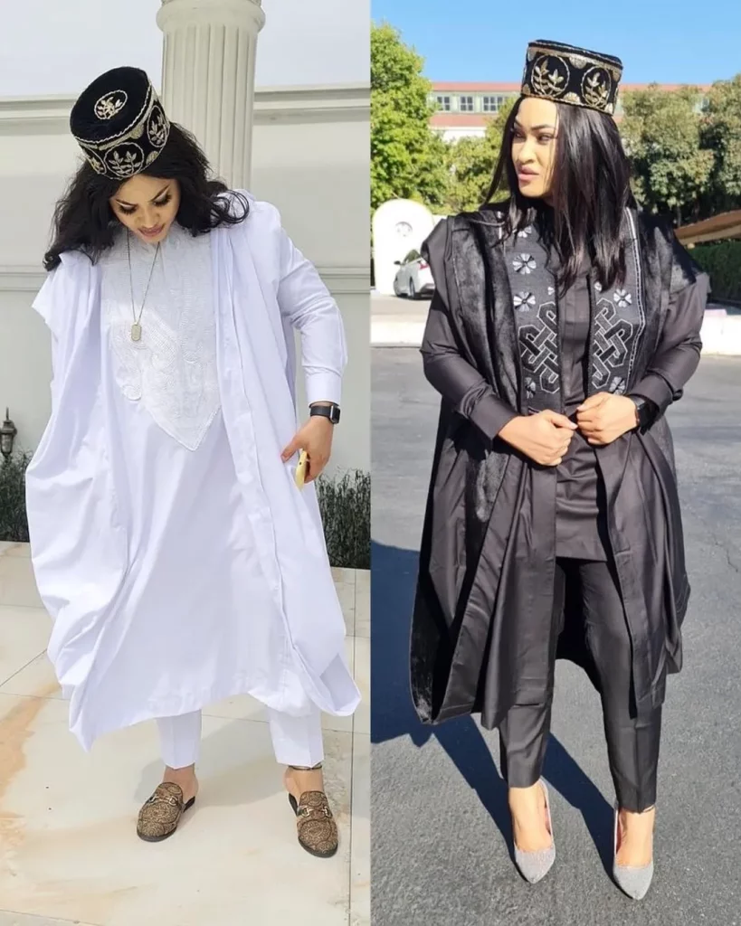 Agbada Styles as Long gowns
