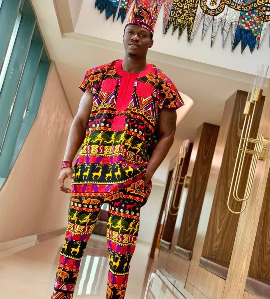 
Men Patterned Men Pants Ankara Mens