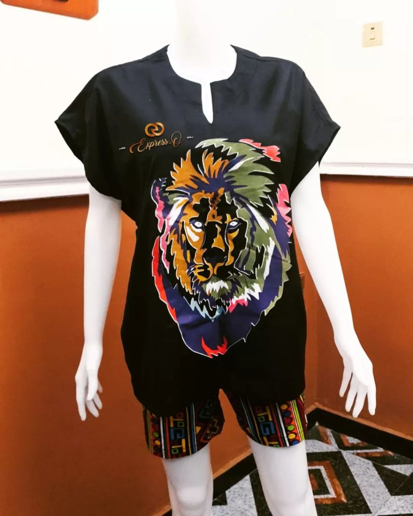 Ankara Shorts For Ladies 
