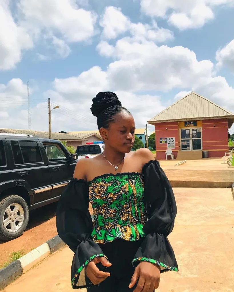 Ankara Smocked Top and Gown