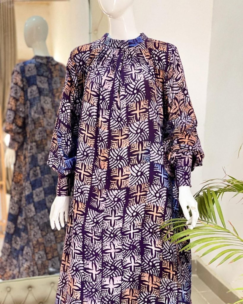 adire gown styles