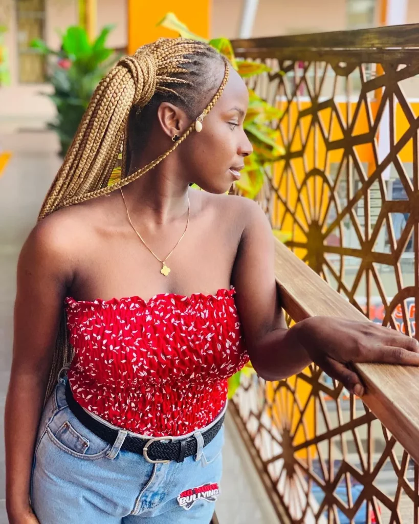 latest ankara tops made with the smocking technique