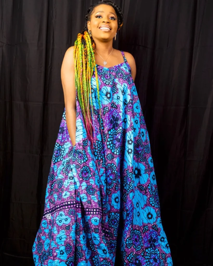 Maxi gown material Styles