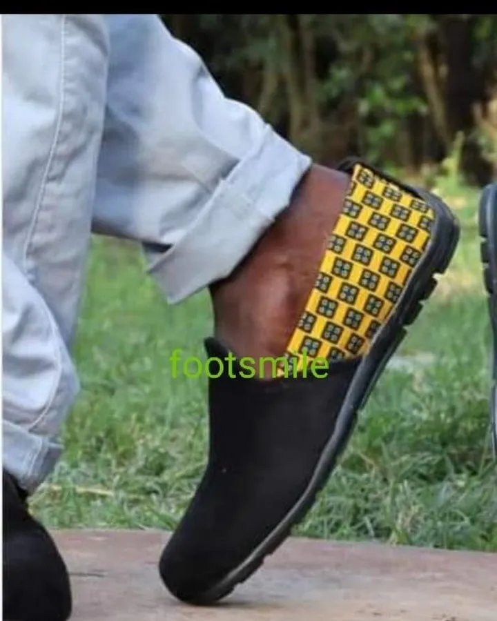 Ankara Print, African Shoes
