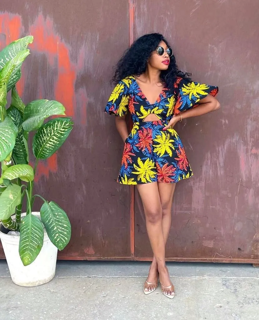 Trendy Ankara jumpsuits
