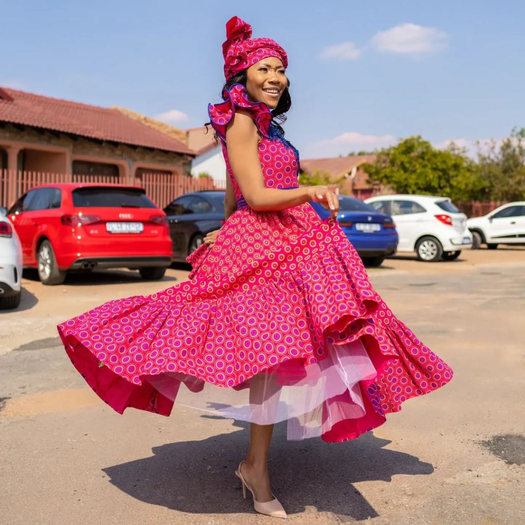 Seshoeshoe Designs #Lesotho | Shweshwe dresses, Latest african dresses
