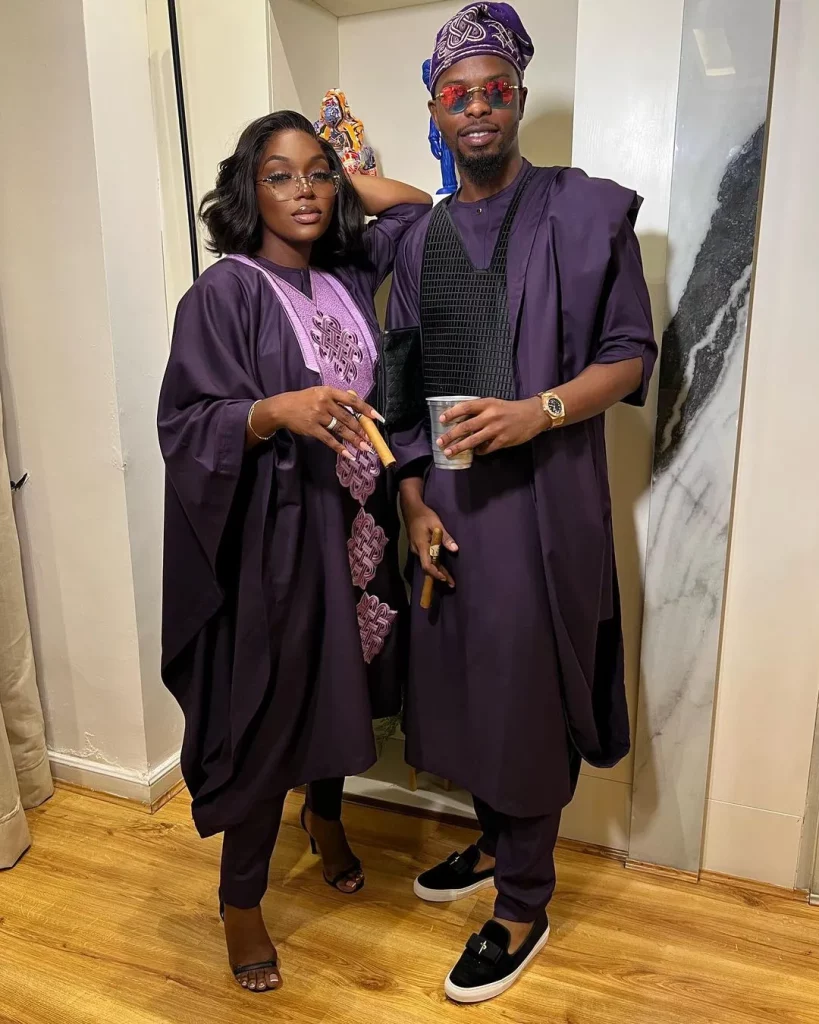 Latest Agbada styles for ladies and guys