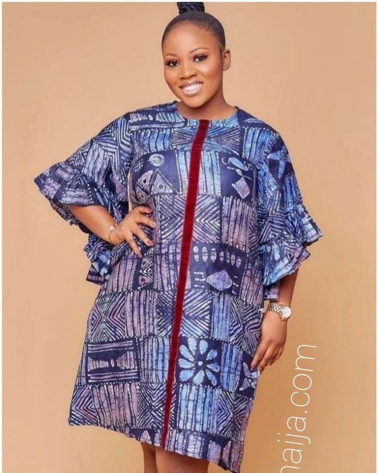 Kampala Short Gown Styles for ladies