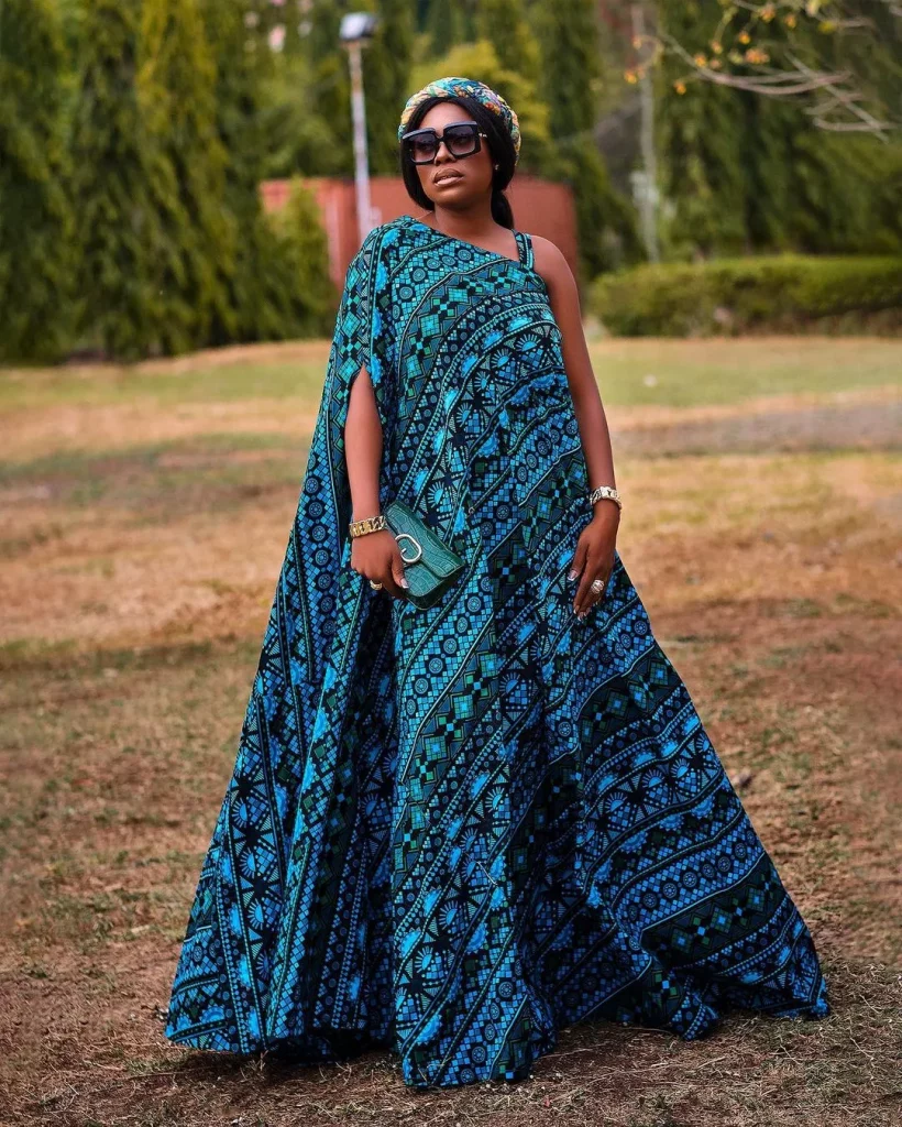 Ankara maxi dress styles
