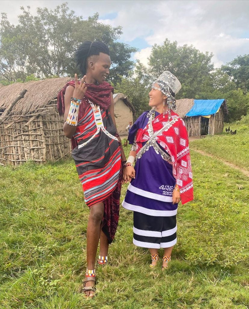 maasai shuka