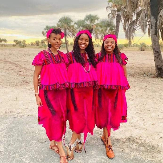 Ovambo traditional clothes