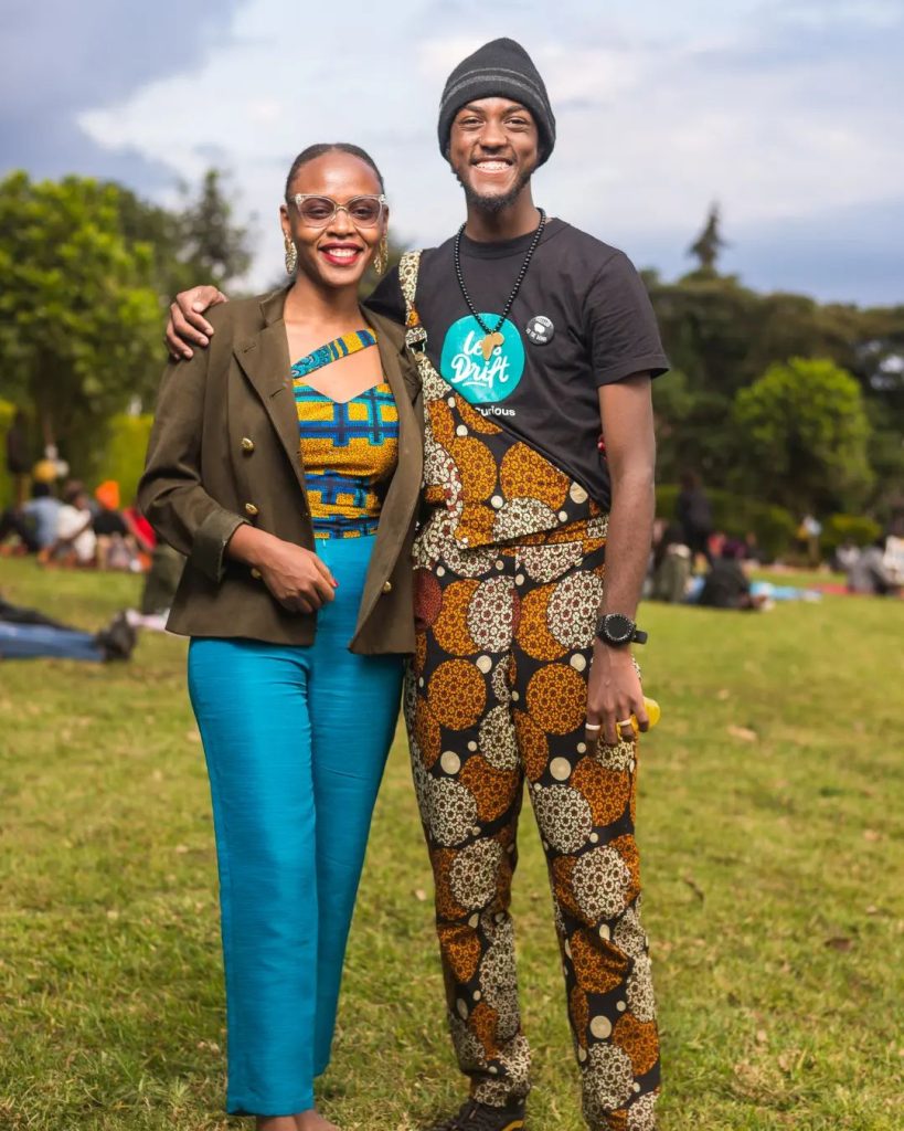 Ankara Dungarees