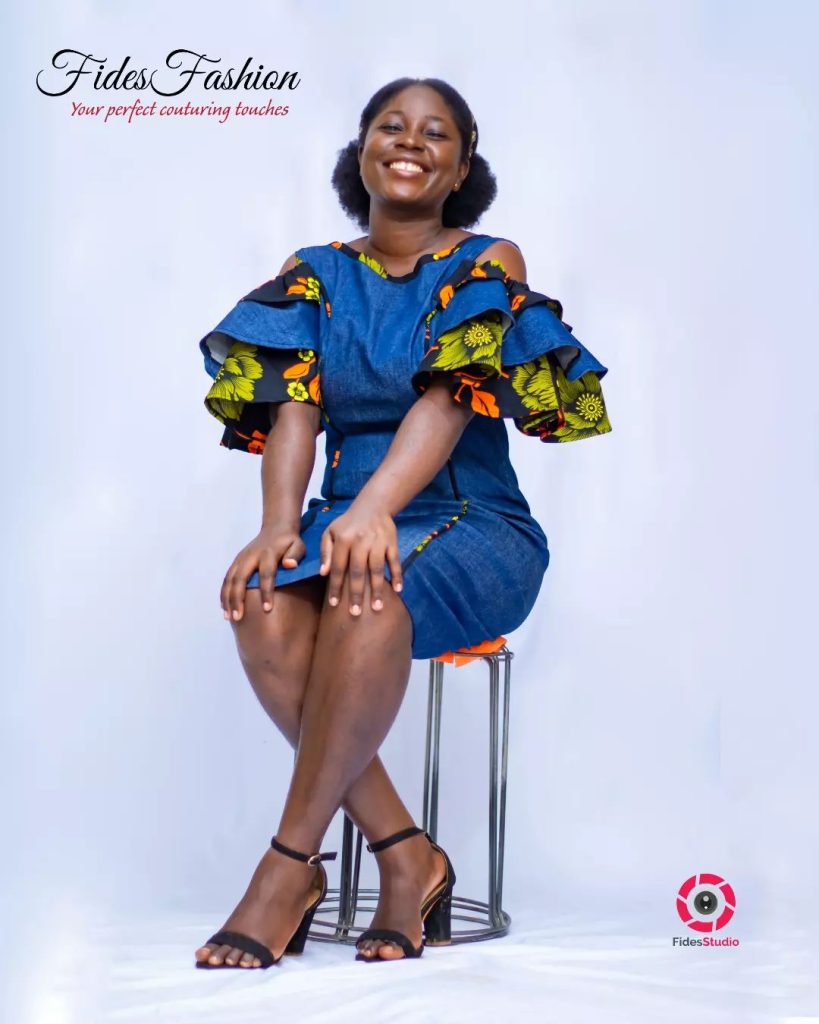 Latest Ankara Jean Combo Styles