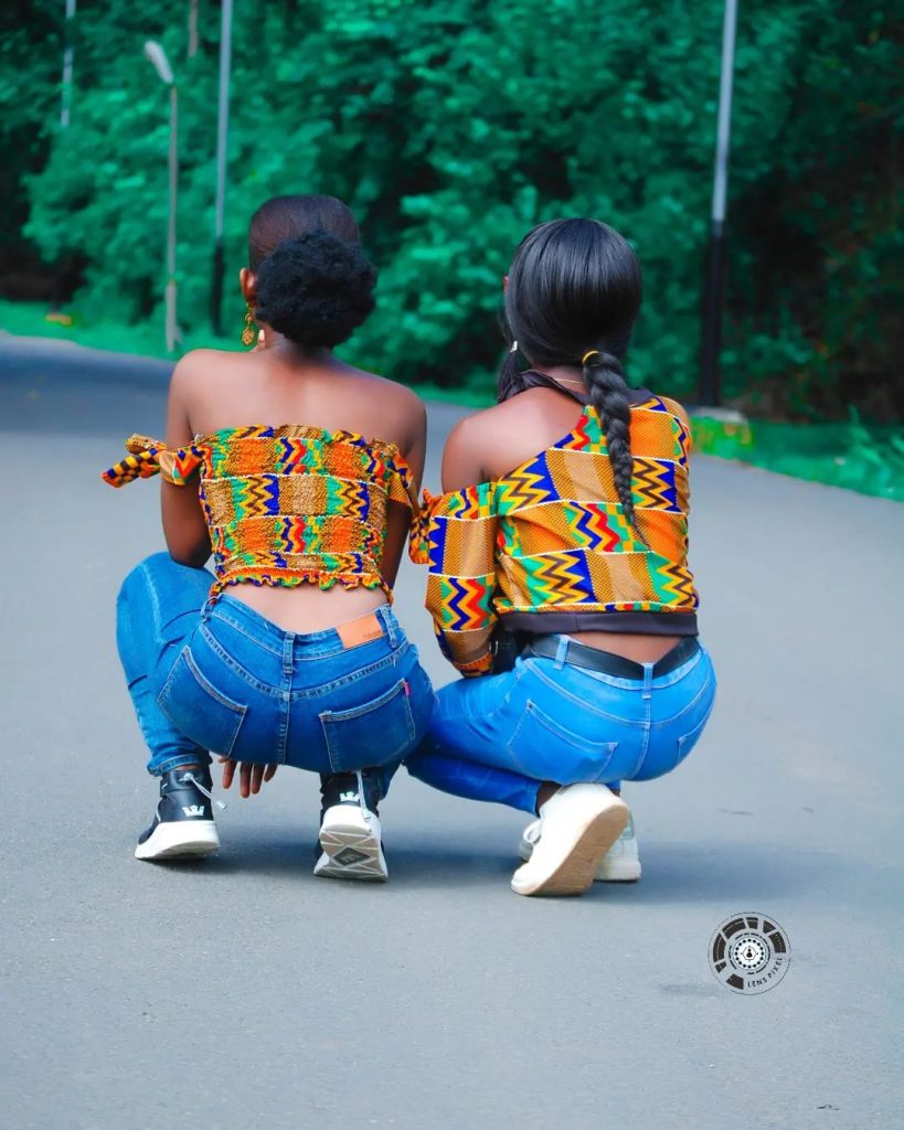 Ankara tops for Ladies