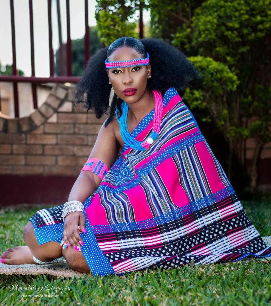 Tshinakaho traditional venda attire