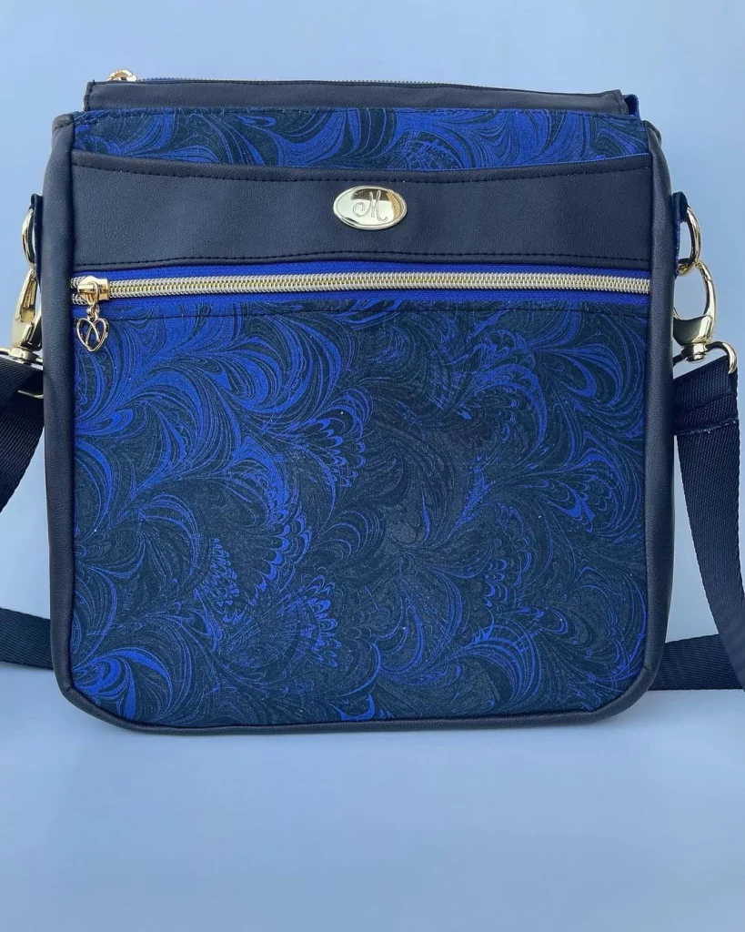 Ladies Ankara & Jute Handbag