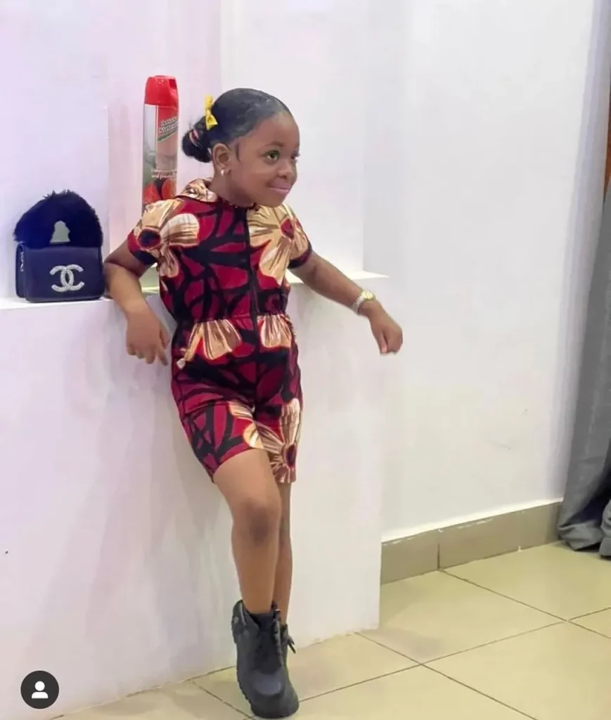 Ankara jumpsuit for Baby Girl