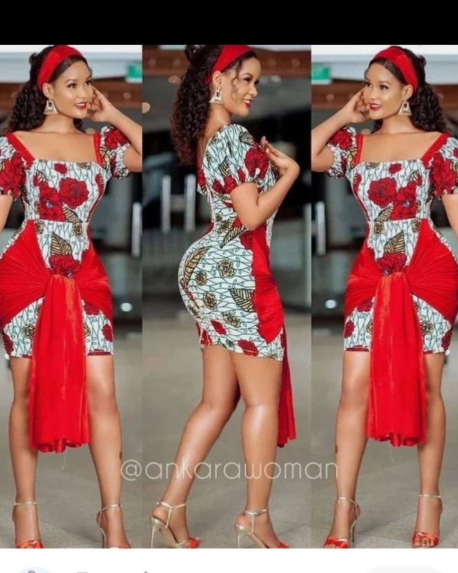 short kitenge dresses