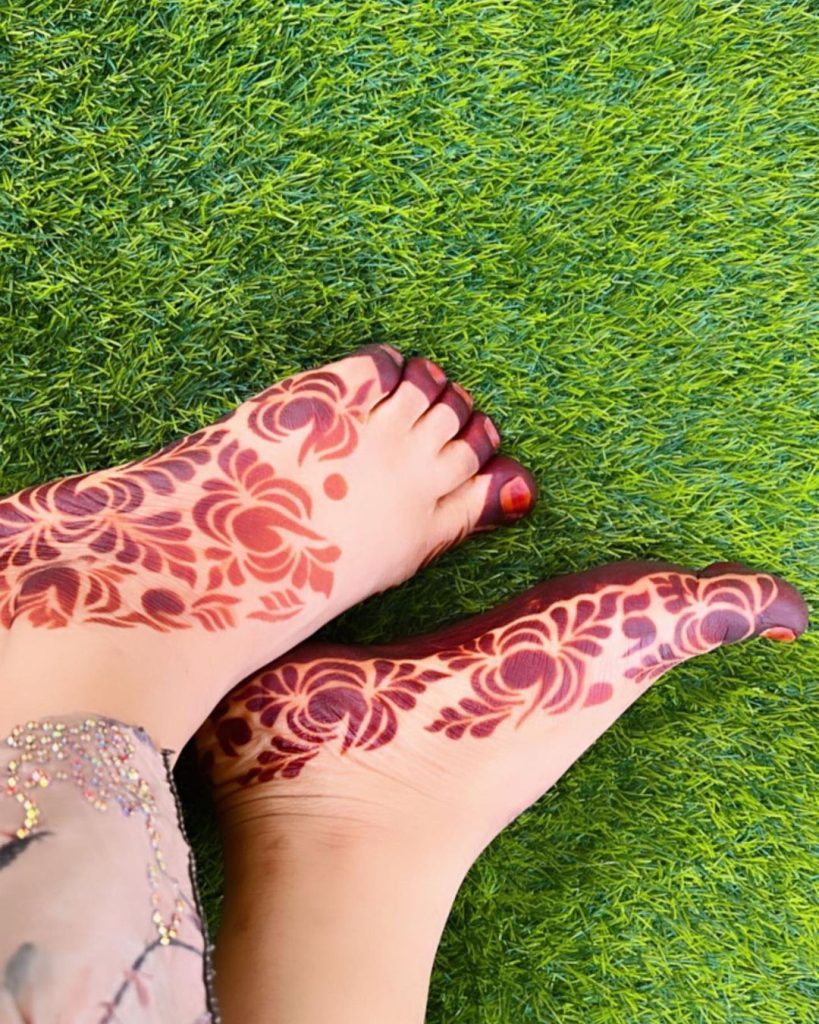 Henna designs for feet