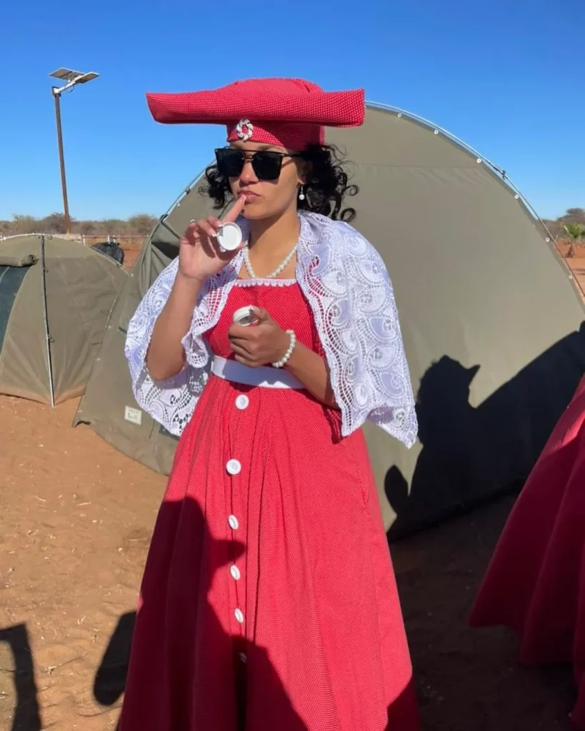 Why Namibian Women Wear Victorian-Style Herero Dresses