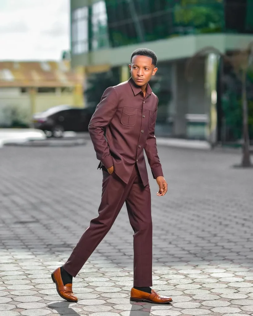 Traditional safari suit