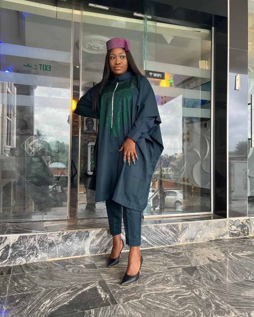 Agbada with trousers