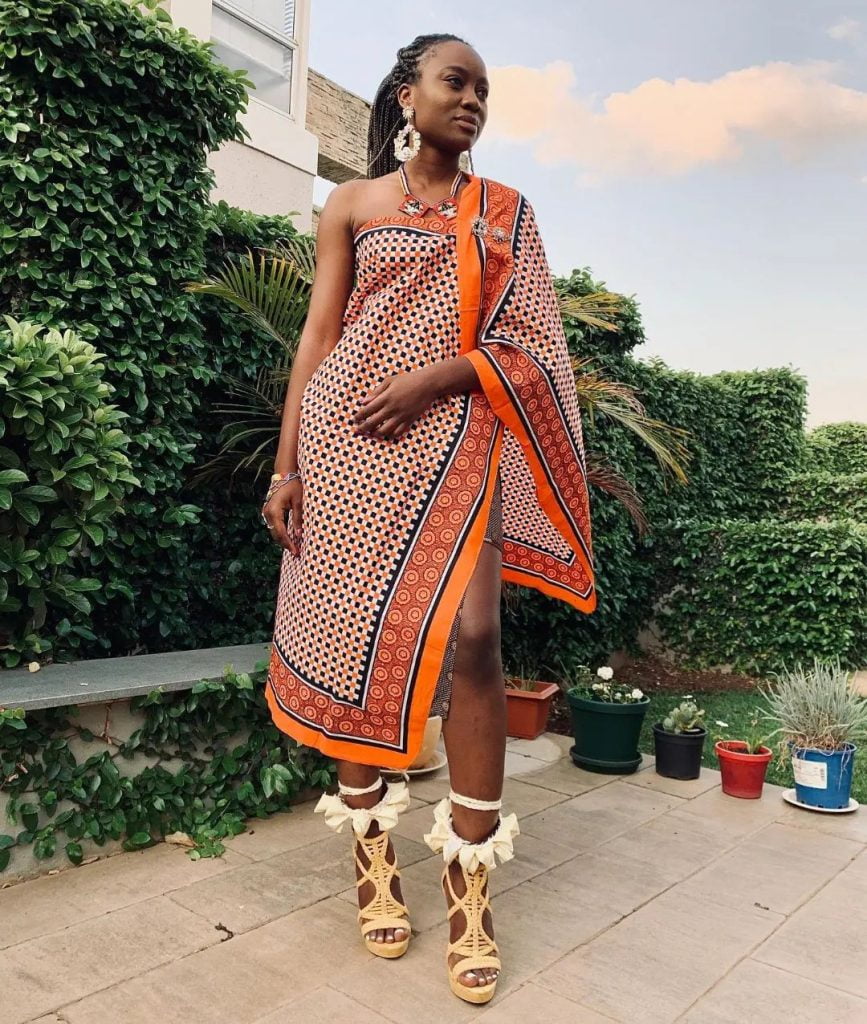 Swazi women's traditional clothing