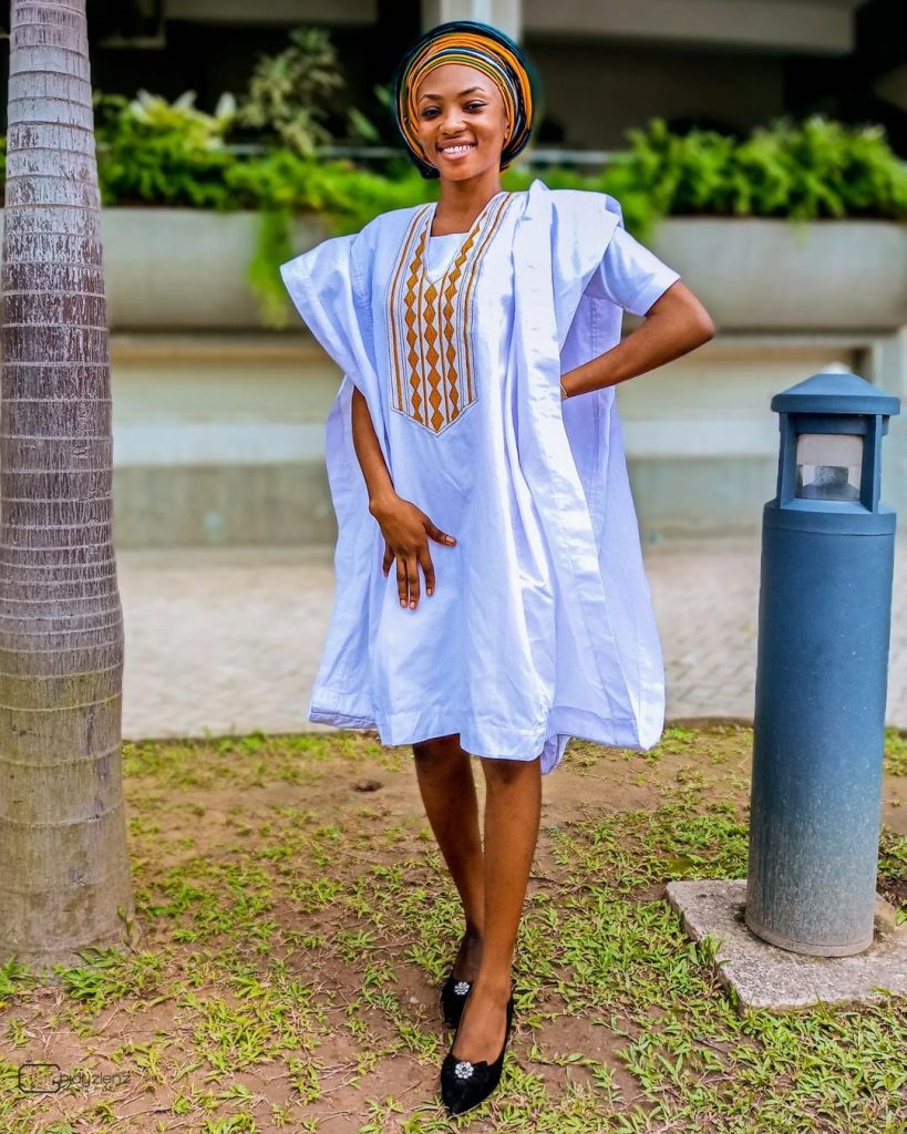 Latest Agbada styles for ladies