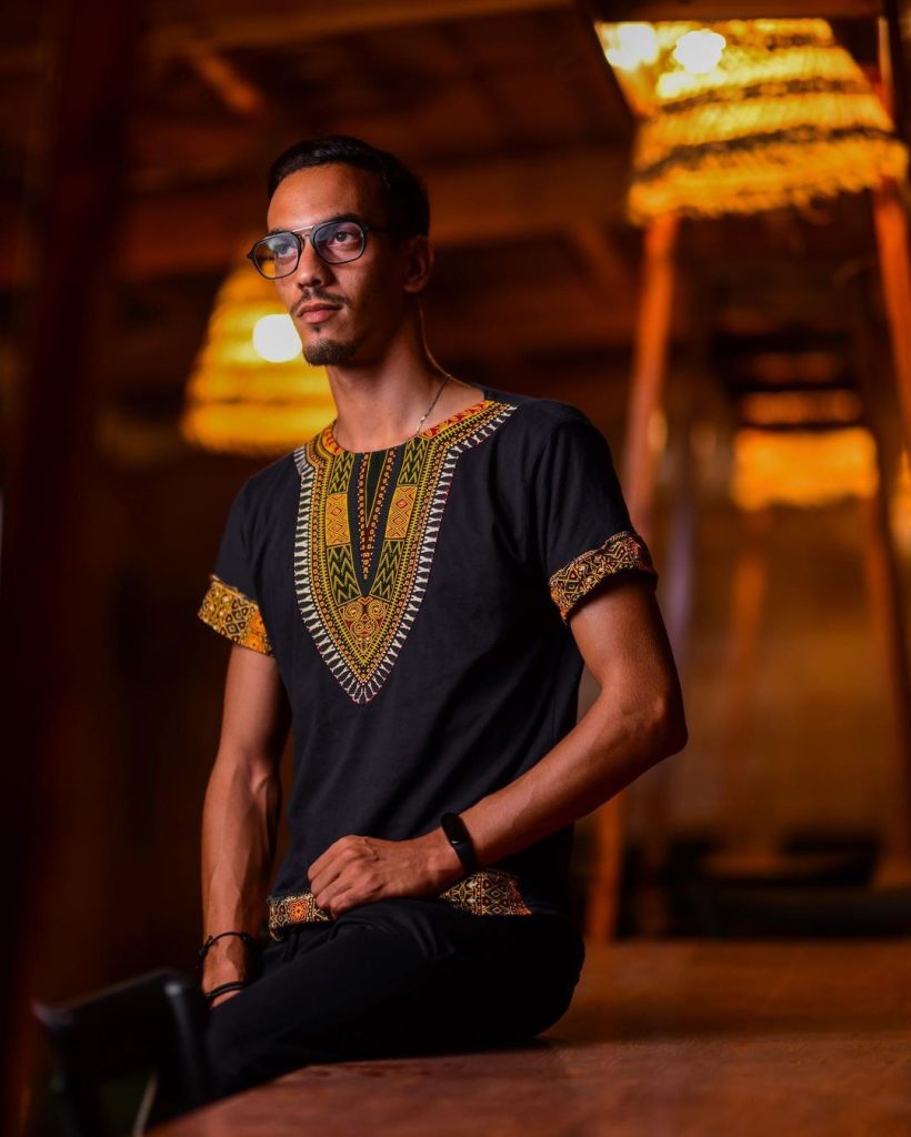 Dashiki t-shirt for men
