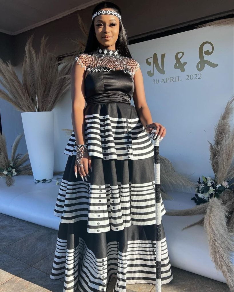 Xhosa Traditional attire for African Bride Zulu Traditional Wedding Dresses