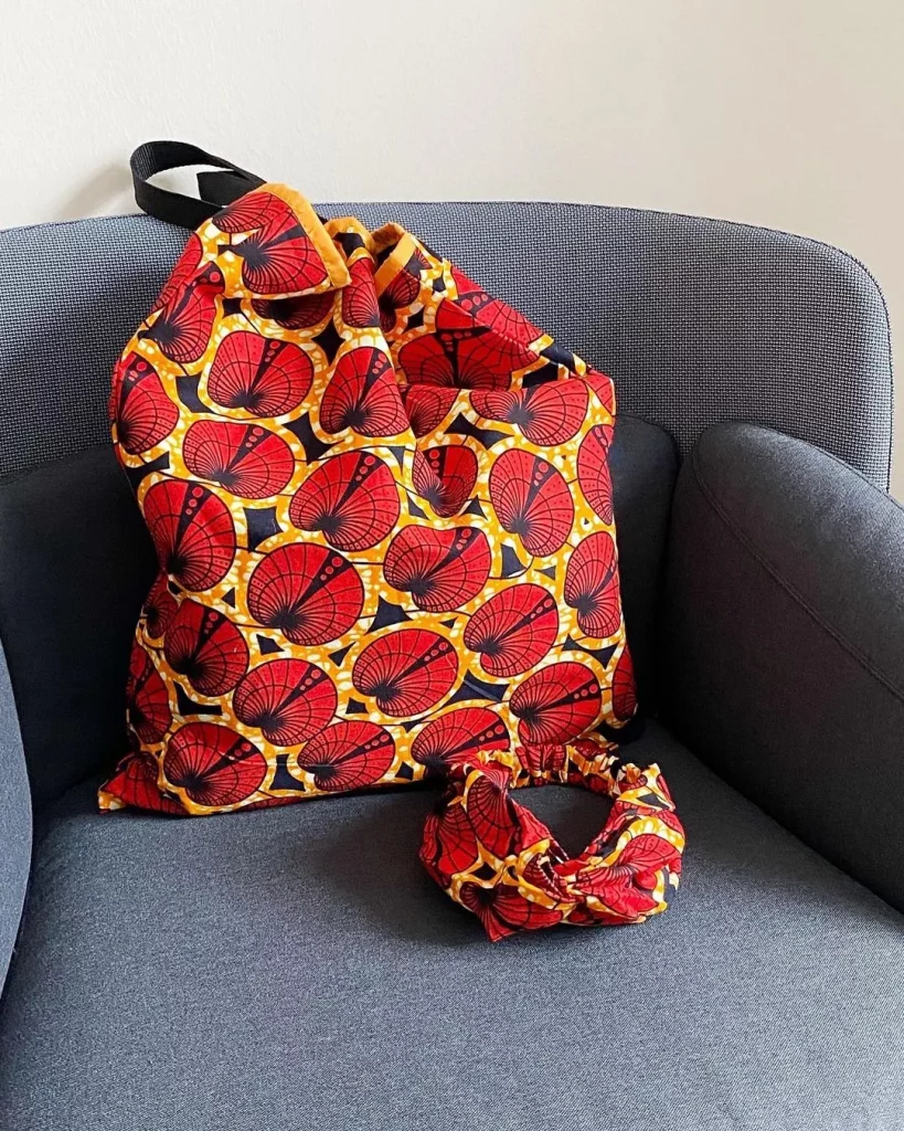 latest ankara tote bag