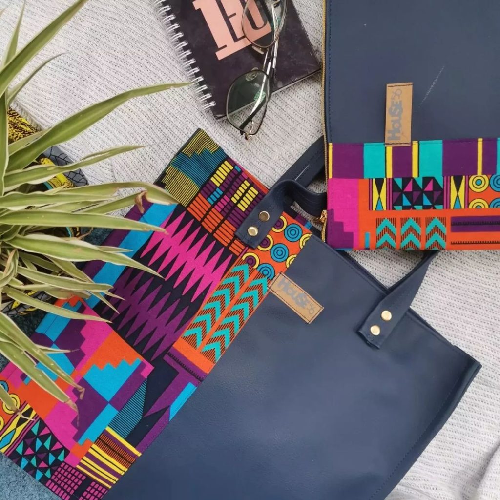 ankara purse designs