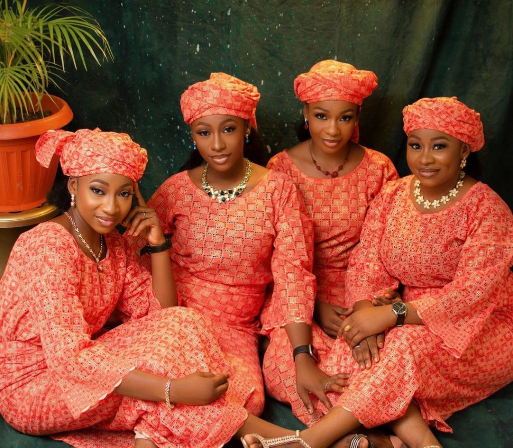 hausa ankara gown styles