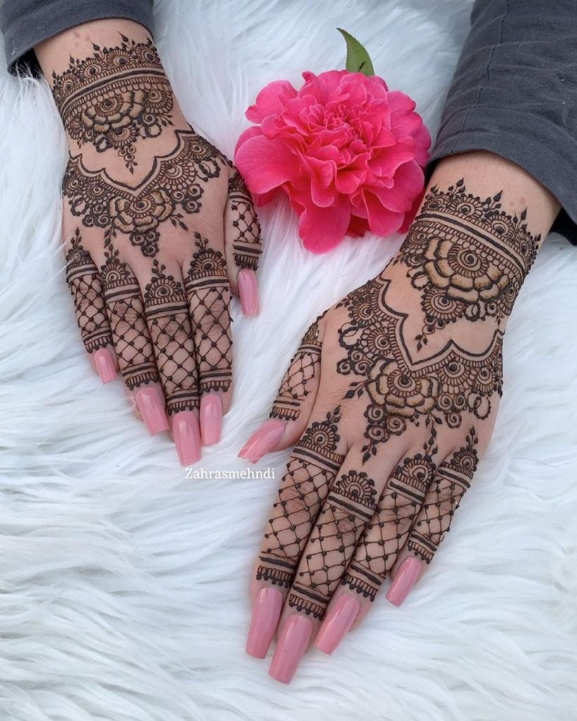 fun Henna Hand Designs Art