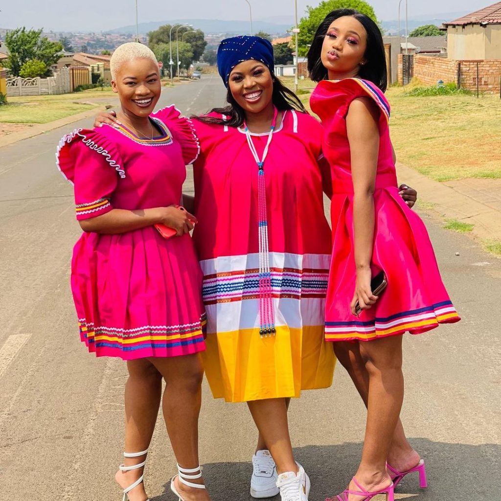 Latest Sepedi Traditional Wedding attire