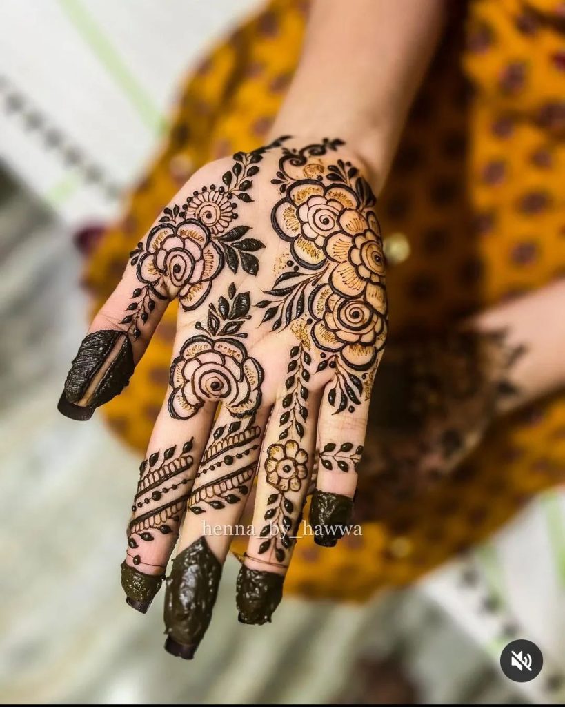 henna designs for hand 