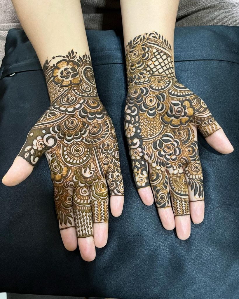 henna designs palm 