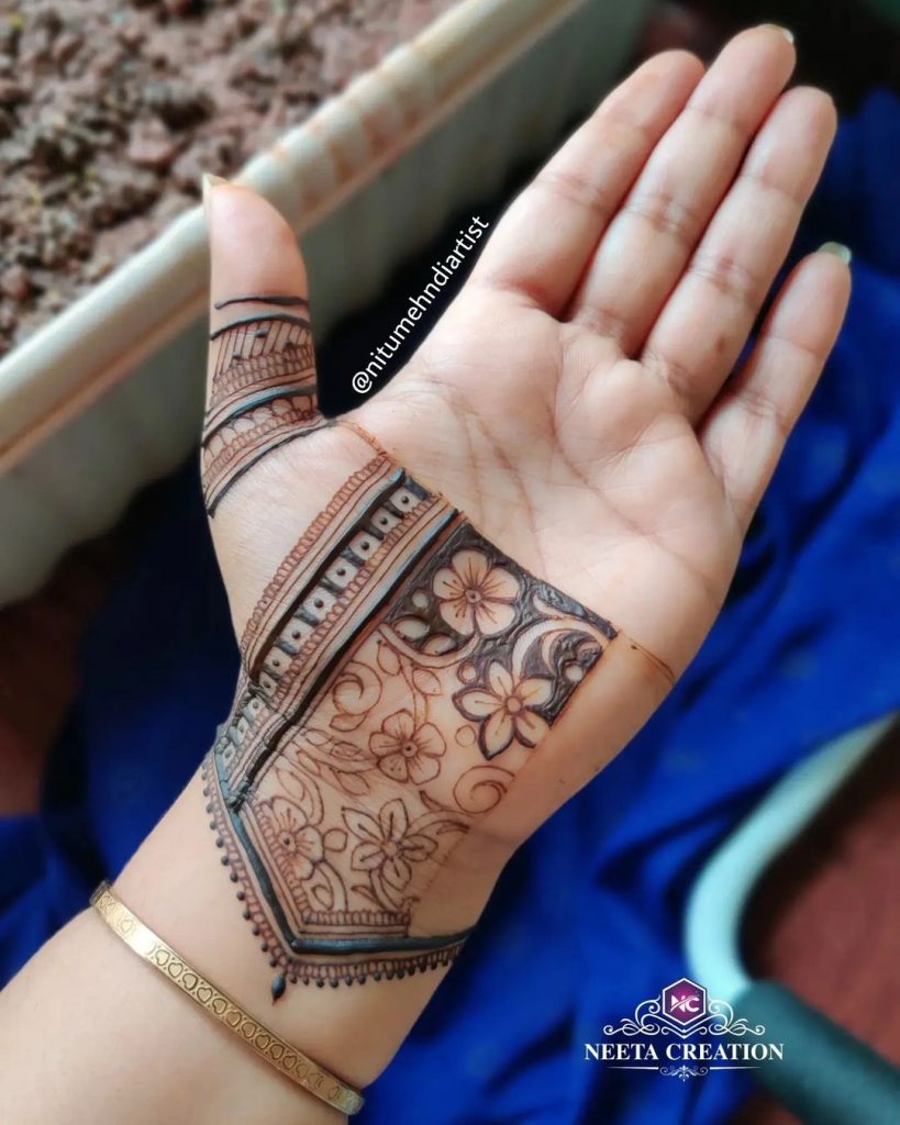 mehandi designs easy for beginners
