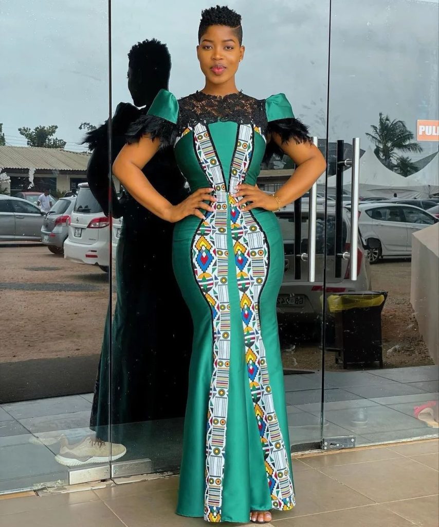 Modern kitenge designs for long dresses